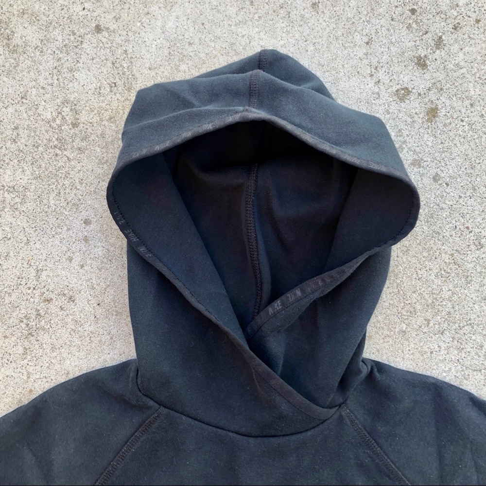 Nike black hoodie pullover black hooded top S - Picture 4 of 10